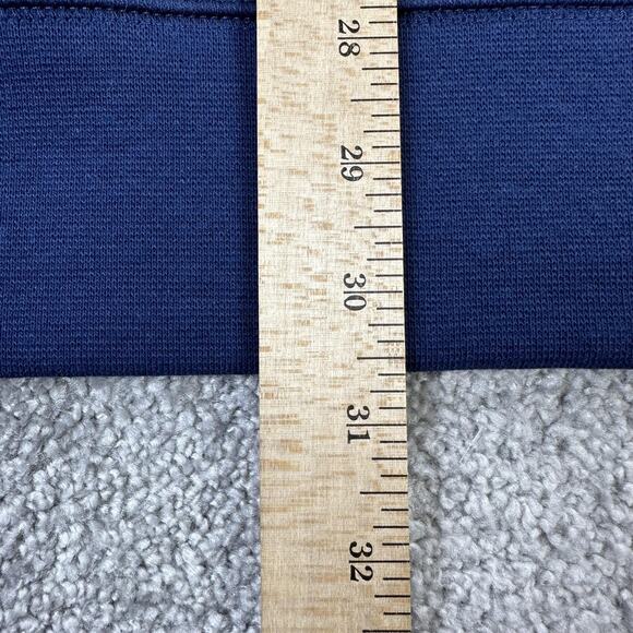 Nike Sweatshirt Mens 2XL Navy Crewneck Fleece Back Graphic Pullover FZ0764-410 - Picture 10 of 11